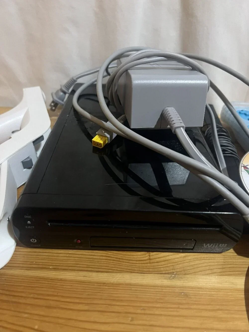 Nintendo Wii U Console with Cables, No Gamepad, Sensor Bar, Controller, Nunchuck